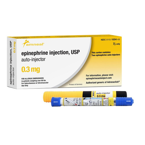 EPINEPHRINE INJ 0.3MG/0.3ML AUTO-INJ PEN 2/BX (COMPARE TO EPIPEN)